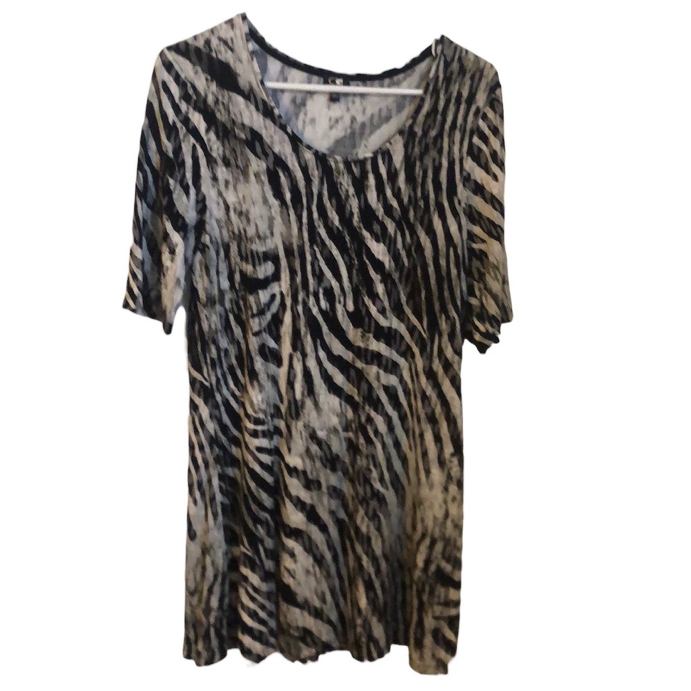 ❤️⭐️❤️Modern print stretchy & soft Dress size L